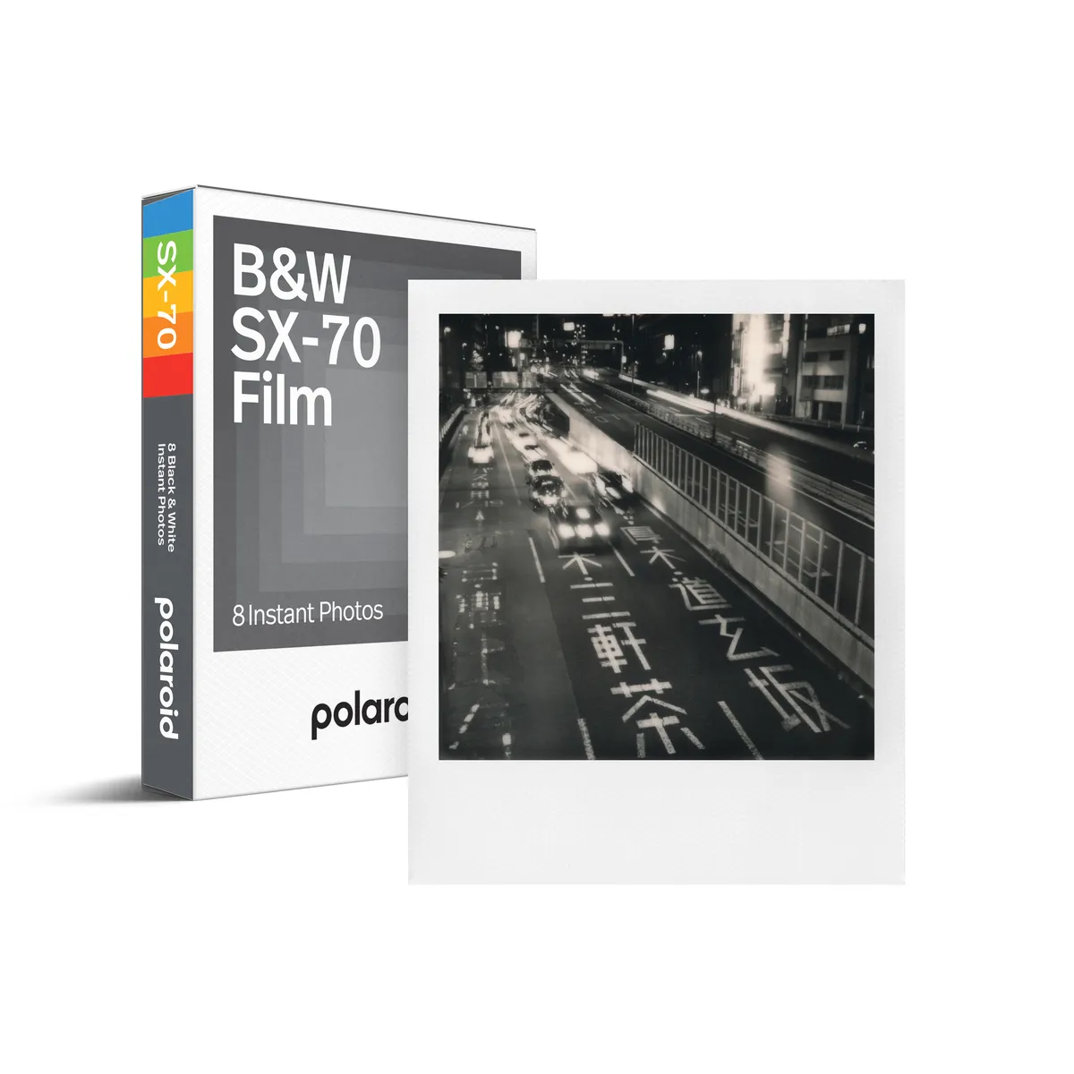 Polaroid B&W SX-70 Film | Papel Fotográfico - 8 fotos