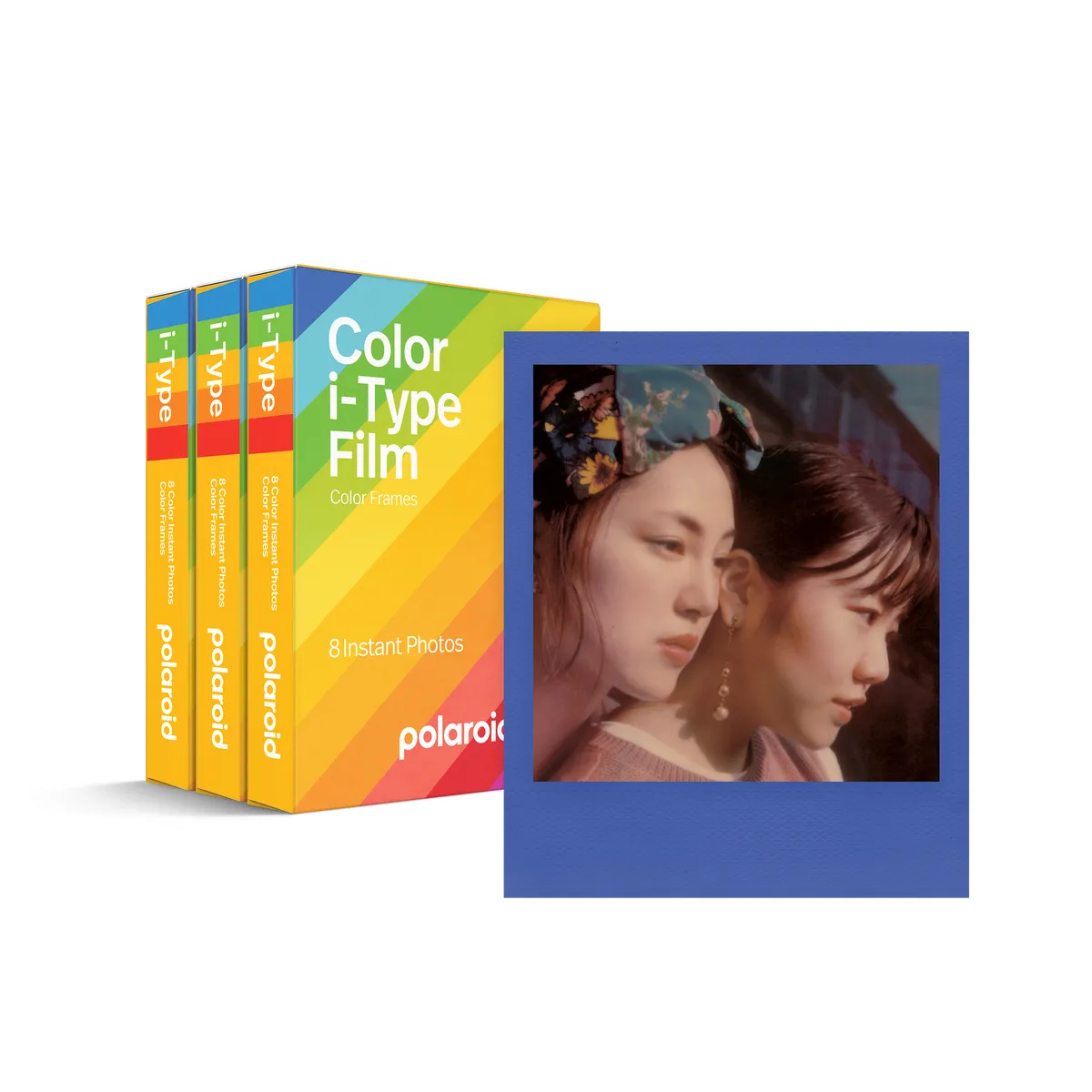Polaroid Color i-Type Color Frame Film | Papel Fotográfico - 24 fotos
