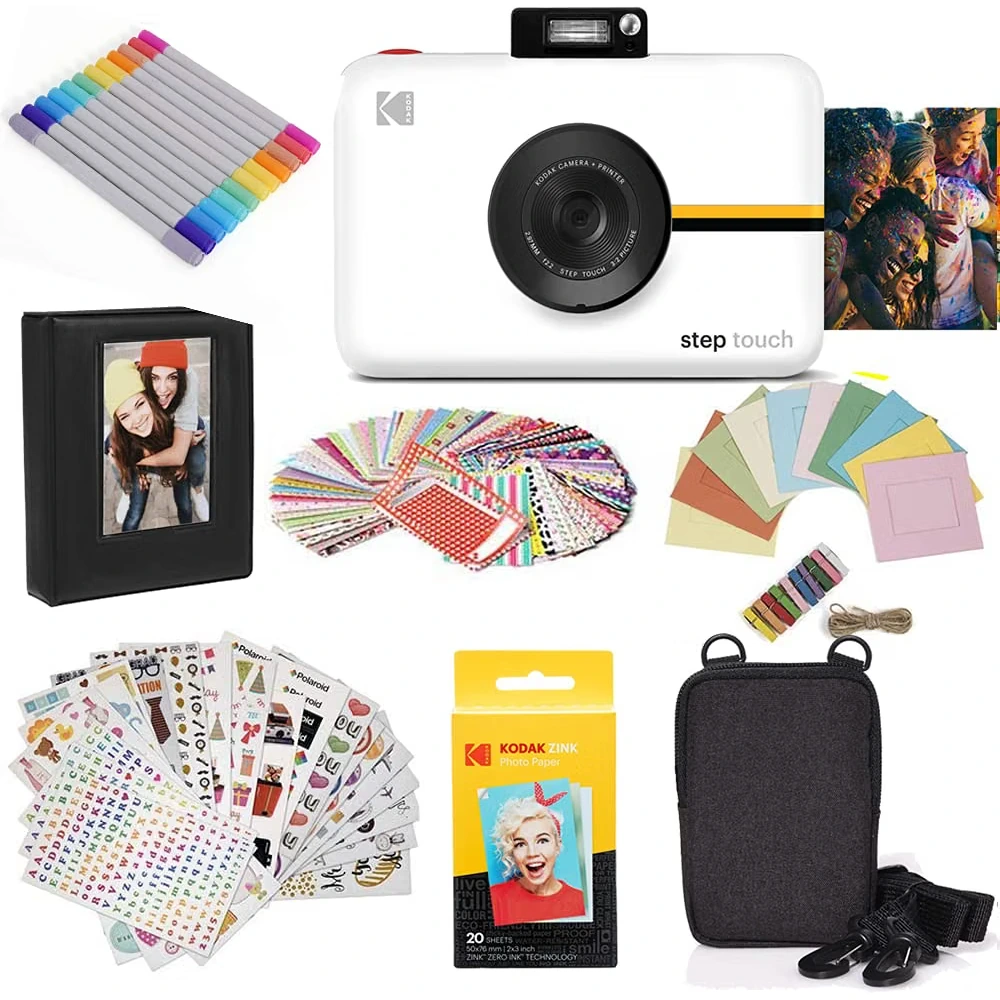 Kodak Step Touch Gift Bundle | Cámara + Film + Accesorios