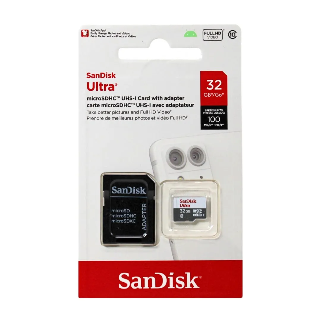 SanDisk Ultra Micro SD Card | Memoria para cámaras