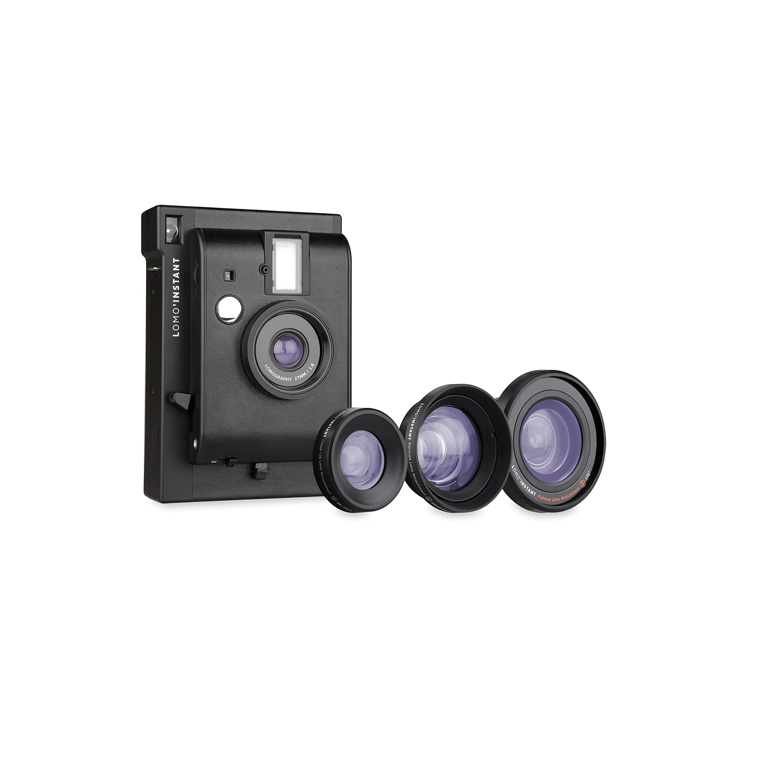 Lomo’Instant (Black Edition) | Cámara Instantánea + Lentes